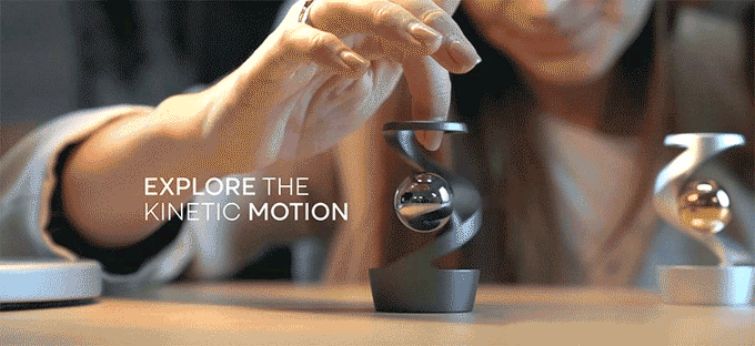 Gyroscope cinétique de bureau